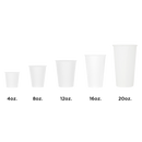 Karat Eco-Friendly Paper Hot Cups WHITE