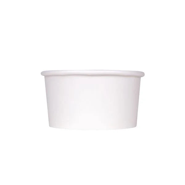 Karat Gourmet Food Container, 6oz, 96mm, White, 500ct
