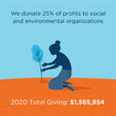 World Centric 9x9x3" Fiber Clamshell PLA Lined - Case of 300