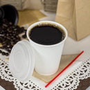 Karat Eco-Friendly Paper Hot Cups WHITE