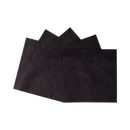 Karat 9.5"x9.5" Beverage Napkins, Black - 4,000 pcs