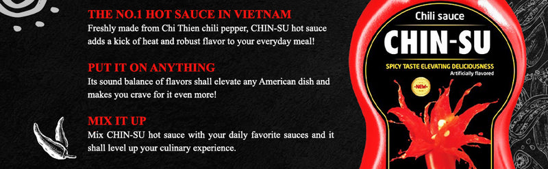 Chin-Su Original Hot Sauce Case (500g)