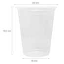 Karat - Clear 30oz PP Flat Rim Cup (120mm) - 500ct