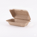 Karat Earth - Natural Bagasse Hinged Containers 9x9x3 3Compartment 200ct