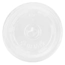 Karat PET Flat Lids for 8.5-24 oz Translucent PP Cups