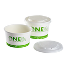 Karat Earth Eco-Friendly Paper Food Containers or Flat Lids, Generic Print