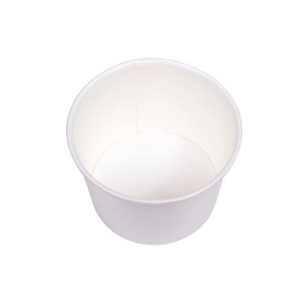 Karat - White 8oz Food Containers (95mm) - 1000ct.