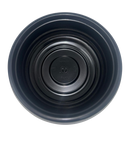 The 1 - Black 24oz PP Noodle Bowl w/ Lids - 300ct