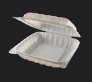 Loebay - Cornstarch Clamshell, 9x9, 1-Compartment, 150ct
