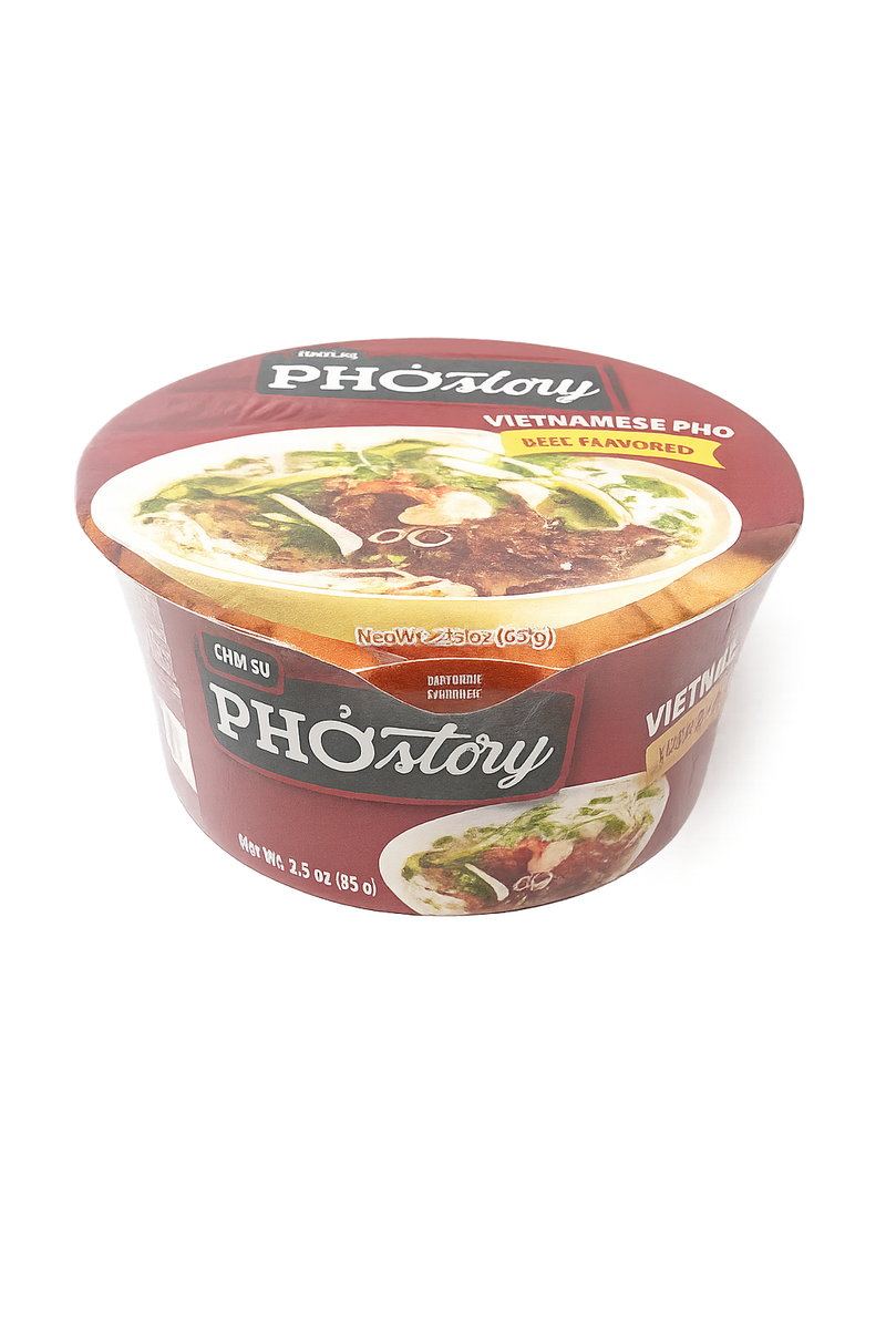 Chin-su Pho Story Beef Flavor Case 24ct.