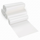 White, High Density, Can Liner 11x6x22 No Handle 17mic - Oahu Plastic Bag