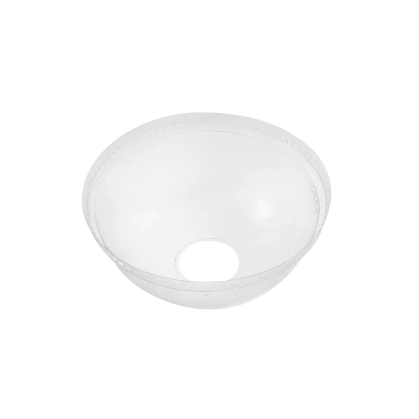 Karat Earth 98mm PLA Dome lids for 12-24 PLA cup, Wide opening - 1,000 pcs