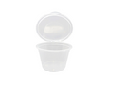 4oz PP Portion Cups with Hinged Lids, 1000ct