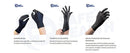 Safe Health Black Nitrile Gloves Case