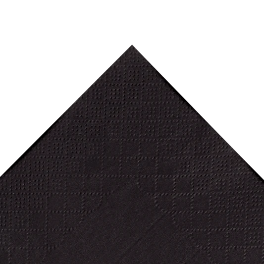 Karat 9.5"x9.5" Beverage Napkins, Black - 4,000 pcs