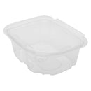 PET Plastic Tamper Resistant Hinged Deli Container with Lid-Bag 12oz Sleeve- KARAT