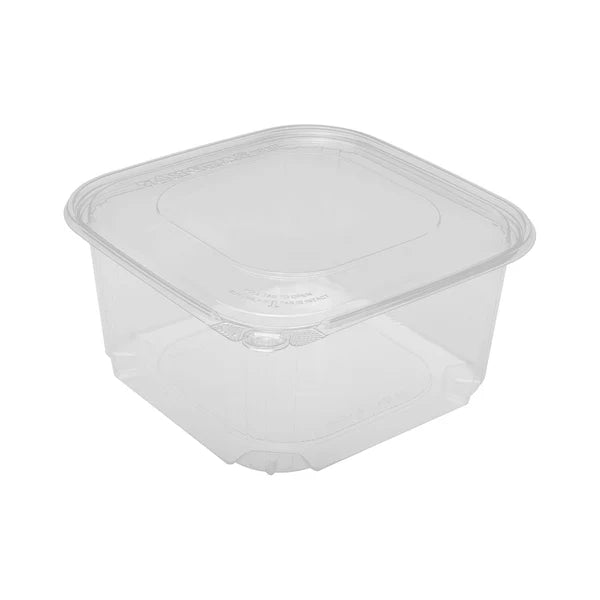Karat PET Plastic Hinged Deli Container - 200ct.