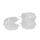 Karat Earth 6''x6'' PLA Hinged Containers - 500 pcs