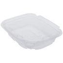 PET Plastic Tamper Resistant Hinged Deli Container with Lid - 200ct.