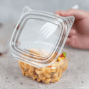 Karat PET Plastic Hinged Deli Container 6oz - 400 pcs