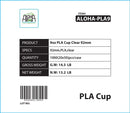 ALOHA AINA ECO Clear 9oz PLA Cups (92mm) - 1000ct.