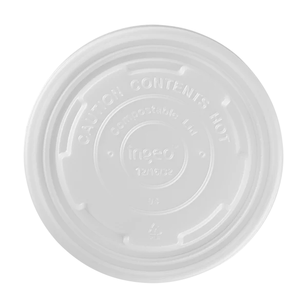 Karat Earth Eco-Friendly Paper Food Containers or Flat Lids, Generic Print