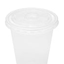 Karat PET Flat Lids for 8.5-24 oz Translucent PP Cups