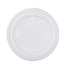 Karat PP Plastic Portion Cups or Lids, Clear, 2,500ct
