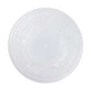 Karat 73mm PP portion cup lid, fits 3.25oz / 4oz / 5.5oz cups