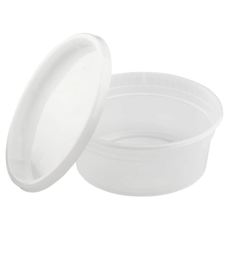 Loebay 8oz PP Deli Cups w/ Lids - 240ct