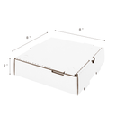Karat White Corrugated Pizza Box