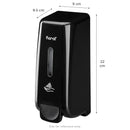 Karat - Black Stand/ Wall Mount 13.5oz Refillable Hand Soap Dispensers