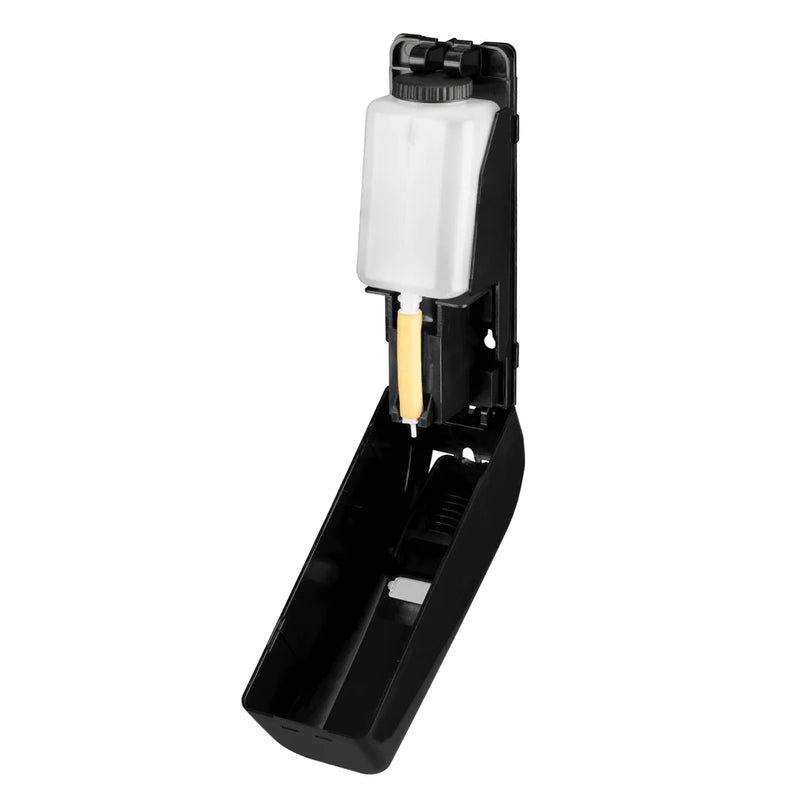 Karat - Black Stand/ Wall Mount 13.5oz Refillable Hand Soap Dispensers