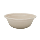Karat Earth Bagasse Round Bowl, 40oz, Natural, 500ct. PFAS Free