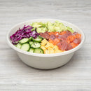 Karat Earth Bagasse Round Bowl, 40oz, Natural, 500ct. PFAS Free