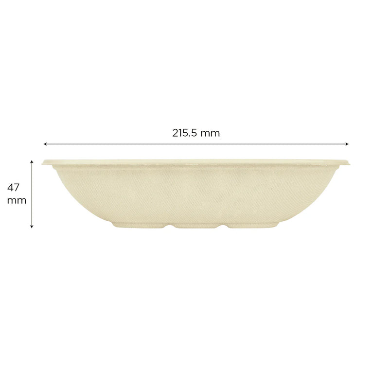 Karat Earth - PFAS-FREE Bagasse Square Bowls & Lids - 300ct