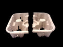 Biodegradable Cup Holder - 4 Cups or Split into 2 (8 - 24z) - 400 ct