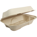 World Centric - PFAS-Free Bagasse Fiber PLA Lined (Laminated) Hinged Containers