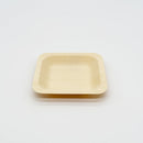 VerTerra 4.5"x4.5" Square Wooden Plate - Case of 300
