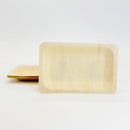 VerTerra 9.3"x6.7" Rectangle Wooden Plate - Case of 300