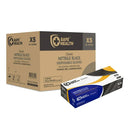 Safe Health Black Nitrile Gloves Case