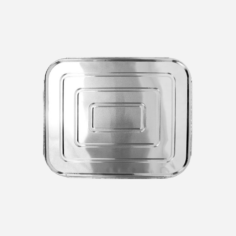 Karat Half Size Aluminum Foil Steam Table Pan and Lids - 100 ct