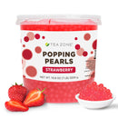 Strawberry Popping Pearls - Tea Zone (7 lbs Jar)