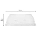 Karat Earth 98mm Clear PLA lids