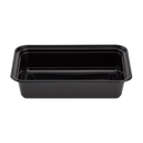 Karat PP Plastic Microwavable Rectangular Food Containers & Lids, Black [150 sets] 38oz
