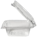 PET Plastic Tamper Resistant Hinged Deli Container with Lid-Bag 12oz Sleeve- KARAT