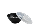 50oz PP Black Noodle Bowl