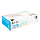 Karat Vinyl Powder-Free Gloves (Clear) - 100 pcs Box