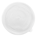 Karat PP Flat lid for Paper Cold/Hot Food Container, 24-32oz, 142mm 600ct.