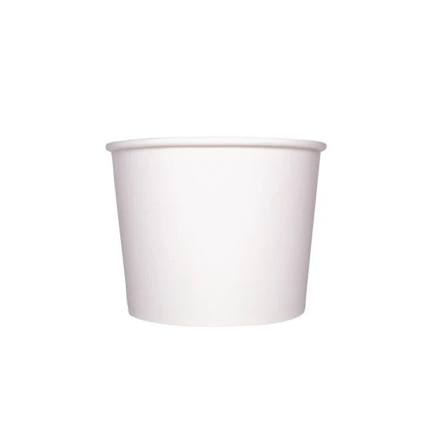 Karat - White 8oz Food Containers (95mm) - 1000ct.